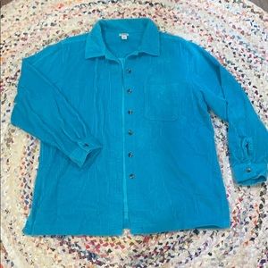Vintage LL Bean Corduroy Button Up